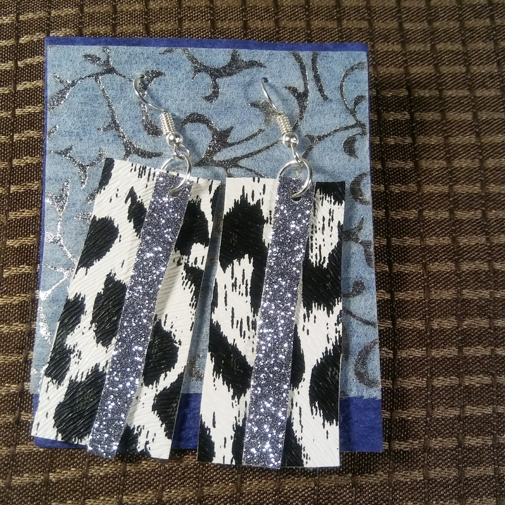 Earrings Faux Fur